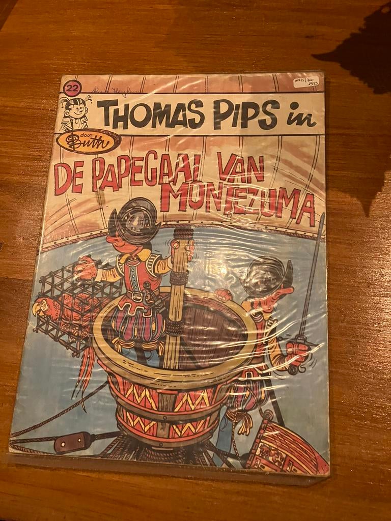Thomas Pips 22 de papegaai van montezuma eerste druk, Enlèvement ou Envoi, Comme neuf