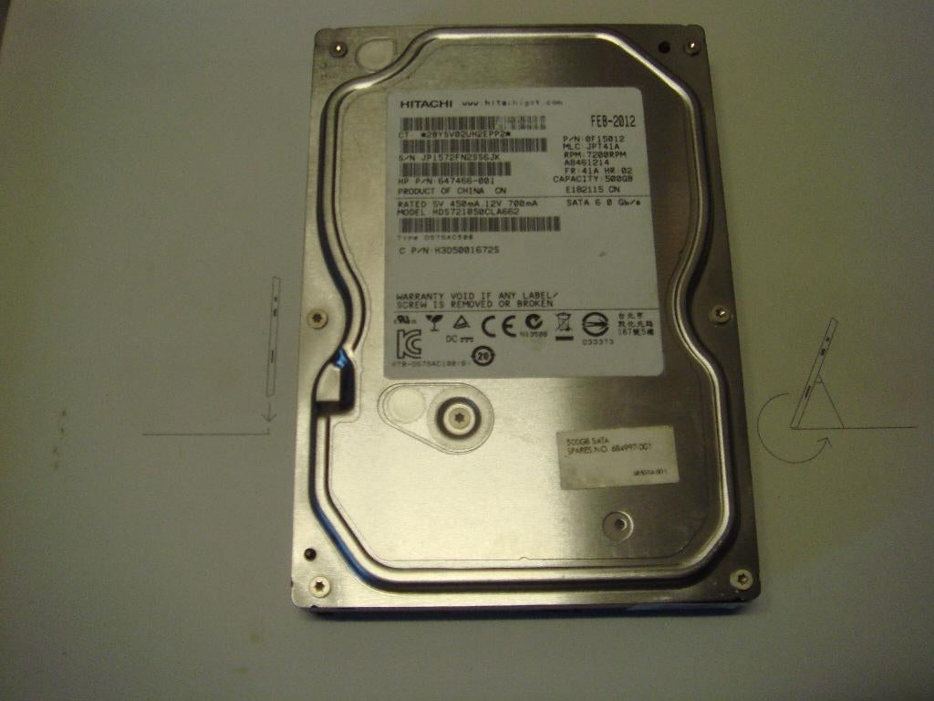Verkoopt HDD SATA SAS SCSI 3.5 2.5 harde schijf, Verzenden, Gebruikt, SATA, HDD