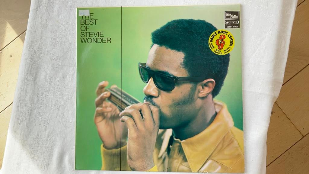 LP Vinyl, STEVIE WONDER: The best of uit 1971, Enlèvement ou Envoi, Comme neuf