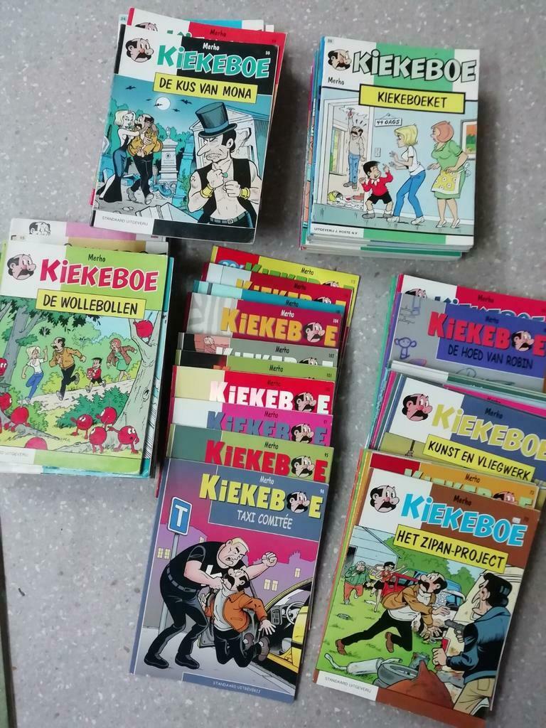 Strips kiekeboe, Boeken, Ophalen of Verzenden