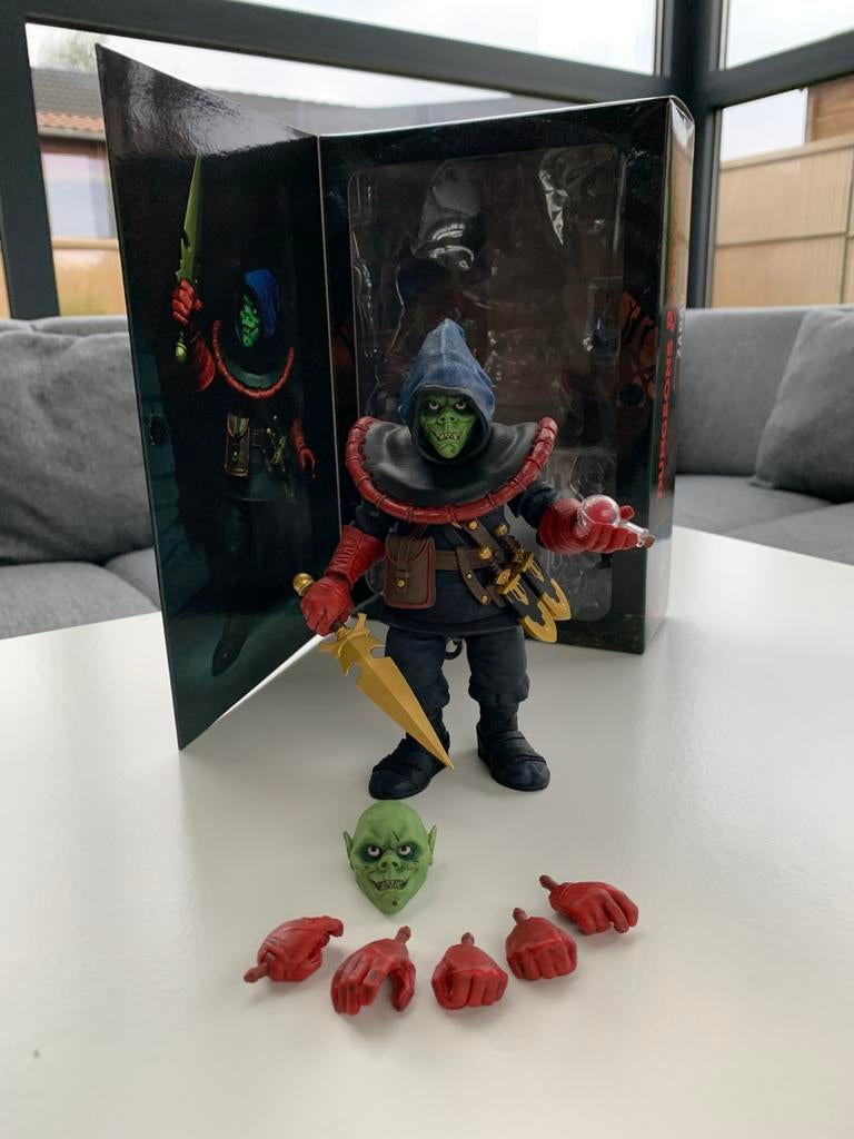 Figurine articulée NECA ULTIMATE ZARAK DUNGEONS DRAGONS D&D, Enlèvement, Comme neuf