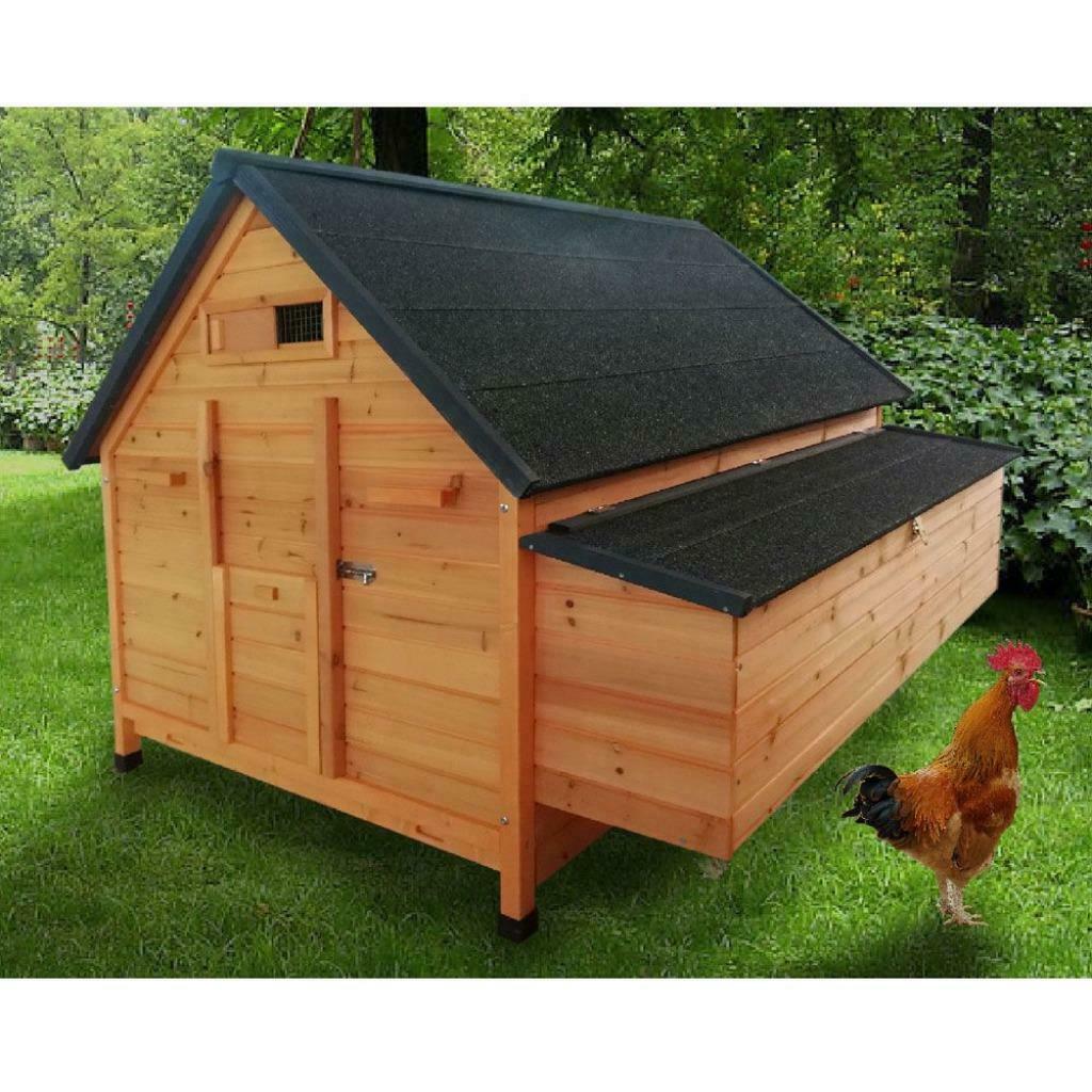Poulailler GEANT poulailler XXL abri 18 poules coq volaille, Envoi, Neuf, Poulailler
