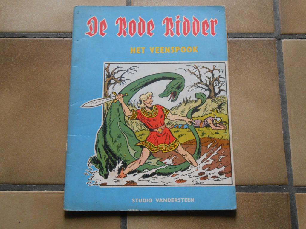 de rode ridder 3: het veenspook - 1ste dr - sc - 1960, Boeken, Eén stripboek, Ophalen of Verzenden, Gelezen