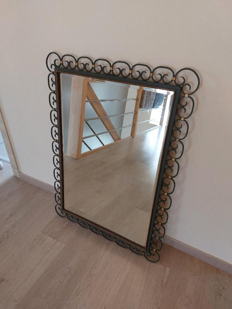 Miroir fer forgé et laiton, Enlèvement