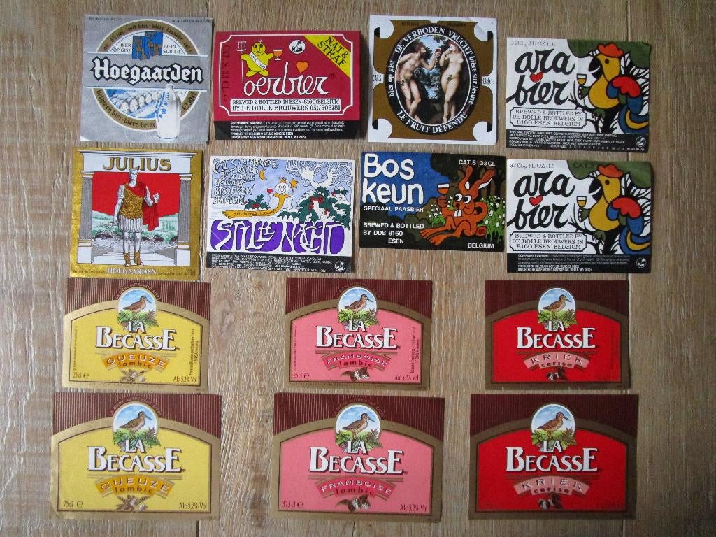 verzamelen biermerken, Collections, Marques de bière, Enlèvement ou Envoi, Comme neuf, Autres types, Autres marques