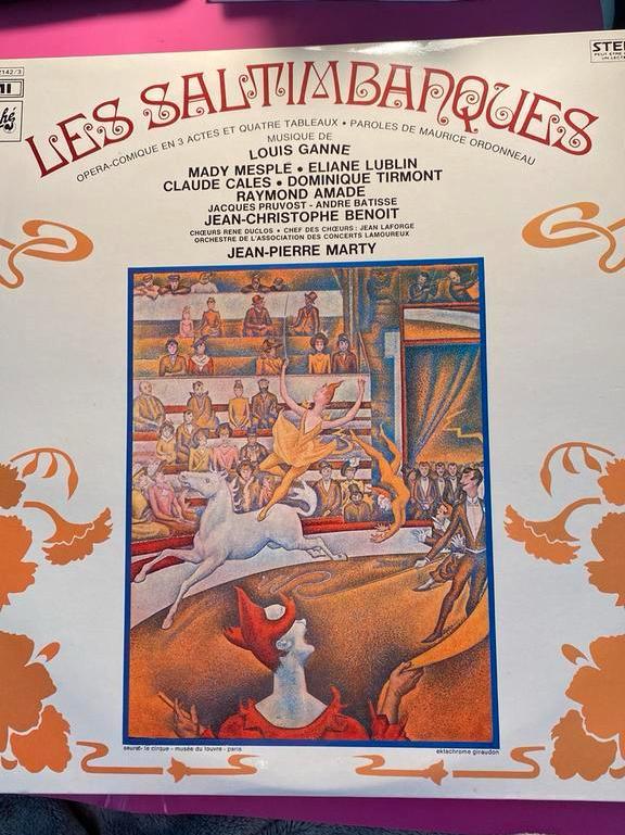 COMME NOUVEL OPÉRA COMIQUE DOUBLE LP « Les Saltimbaques » !, Enlèvement ou Envoi, Comme neuf