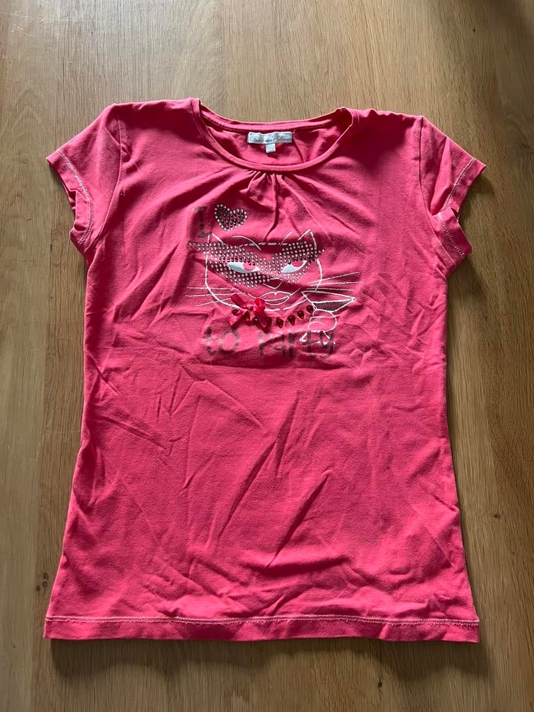 Roze tshirt jbc 164, Kinderen en Baby's, Kinderkleding | Maat 164, Ophalen, Gebruikt, Meisje, JBC