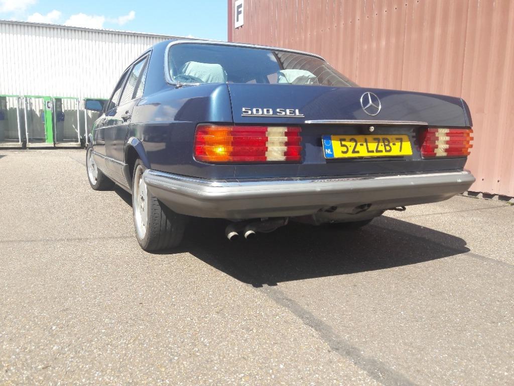 Mercedes 500 SEL(126) lapisbleu met lpg, foto 4
