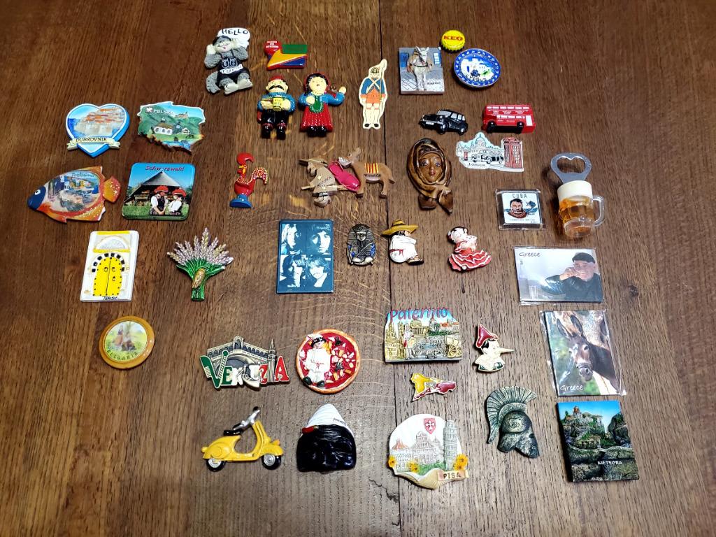 Magnets pays étrangers et divers., Ophalen of Verzenden, Gebruikt, Overige typen