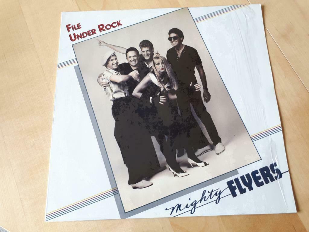 Mighty Flyers LP 1987 File Under Rock  Stomp Records, Cd's en Dvd's, Vinyl | Jazz en Blues, Blues, 1980 tot heden, Ophalen of Verzenden