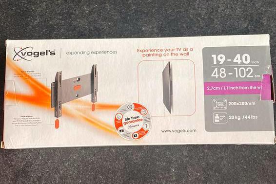 Vogel’s base 05 S universal flat tv wall mount, Ophalen of Verzenden, Nieuw