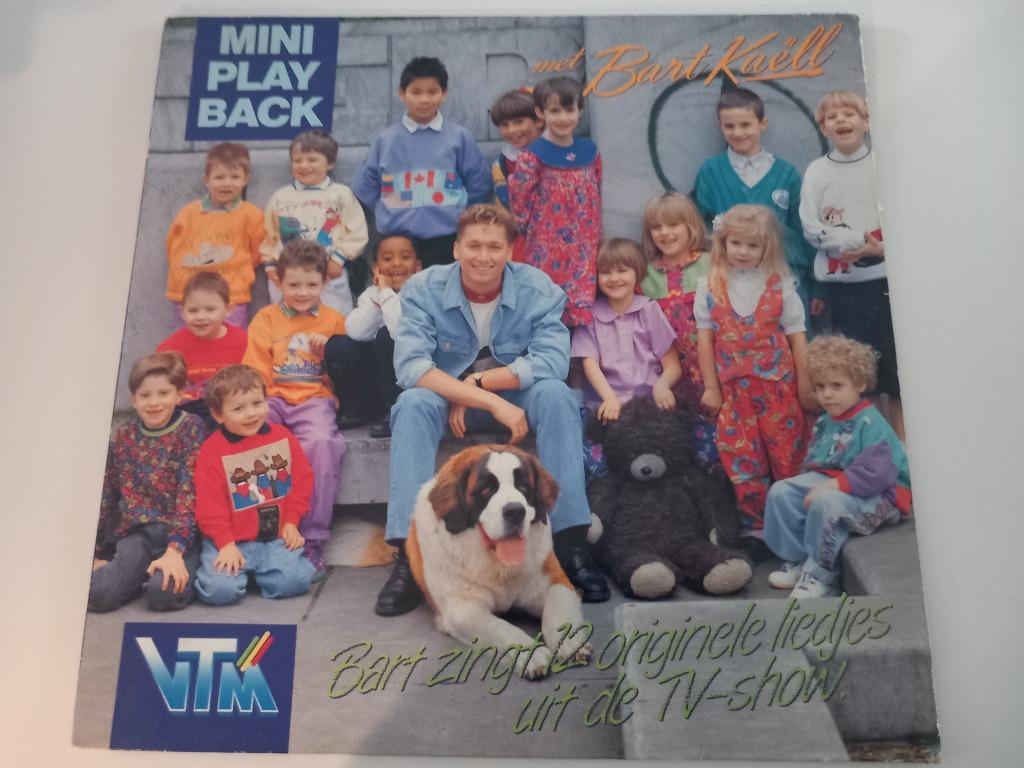 Vinyl LP VTM Mini Play Back Bart Kaëll Nederlandstalig, Cd's en Dvd's, Ophalen of Verzenden, 12 inch, Levenslied of Smartlap