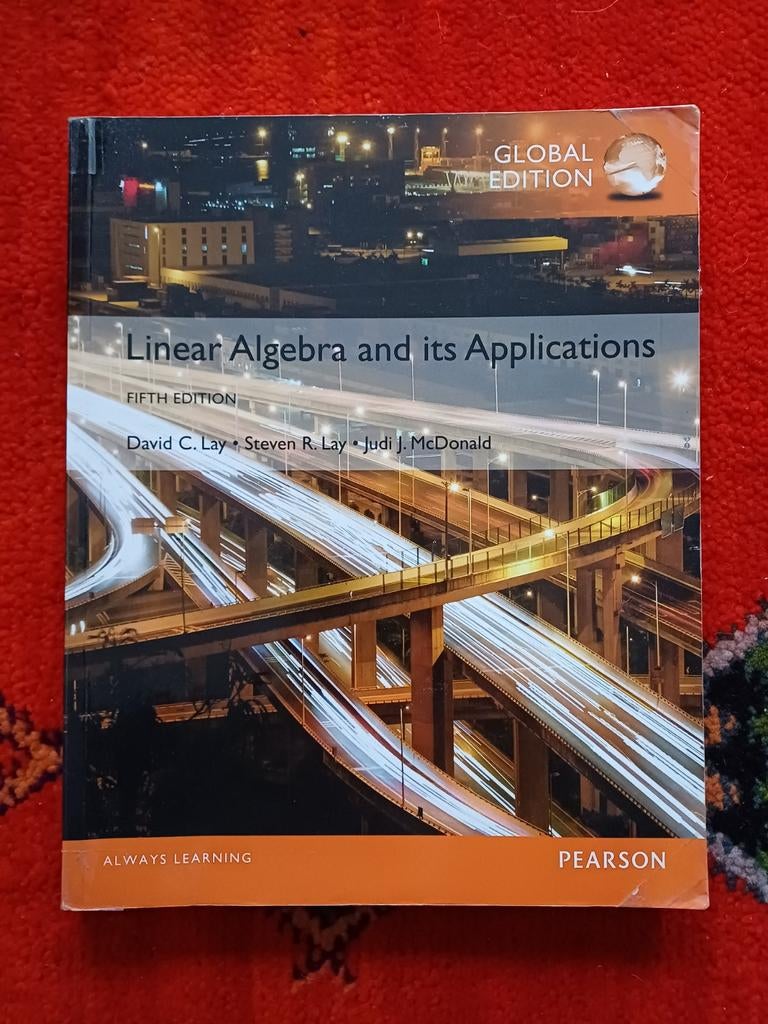 Linear Algebra and its Applications, Ophalen of Verzenden
