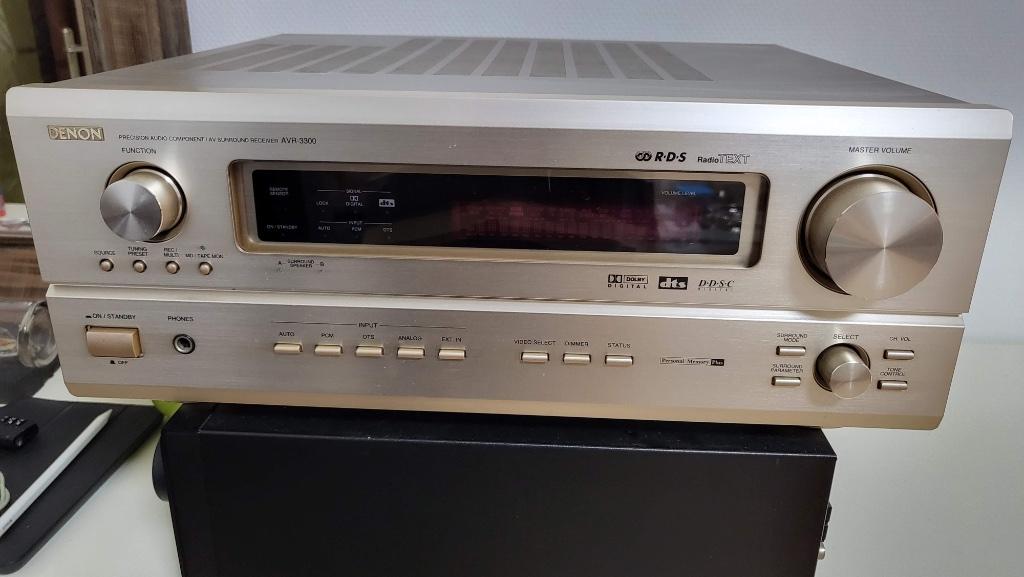 DENON AVR-3300 5.1 channel 140 Watt AV Receiver, Audio, Tv en Foto, Ophalen, Denon, Zo goed als nieuw, 120 watt of meer