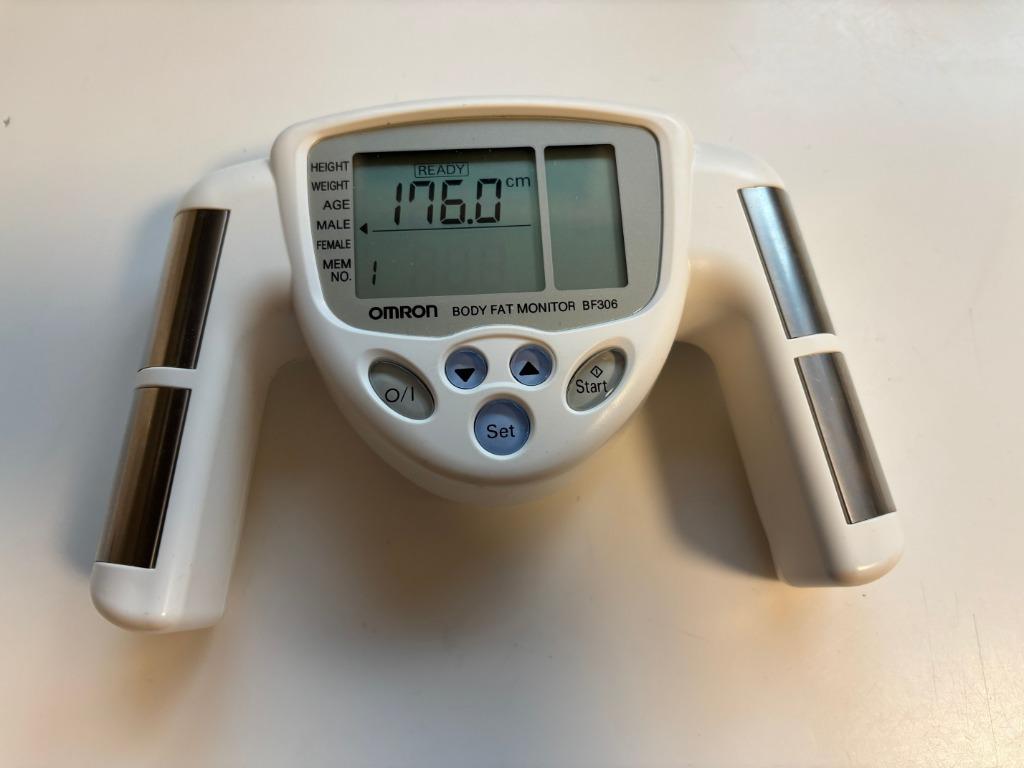 Omron lichaamsvetmeter BF306, Elektronische apparatuur, Ophalen of Verzenden, Zo goed als nieuw, Overige typen