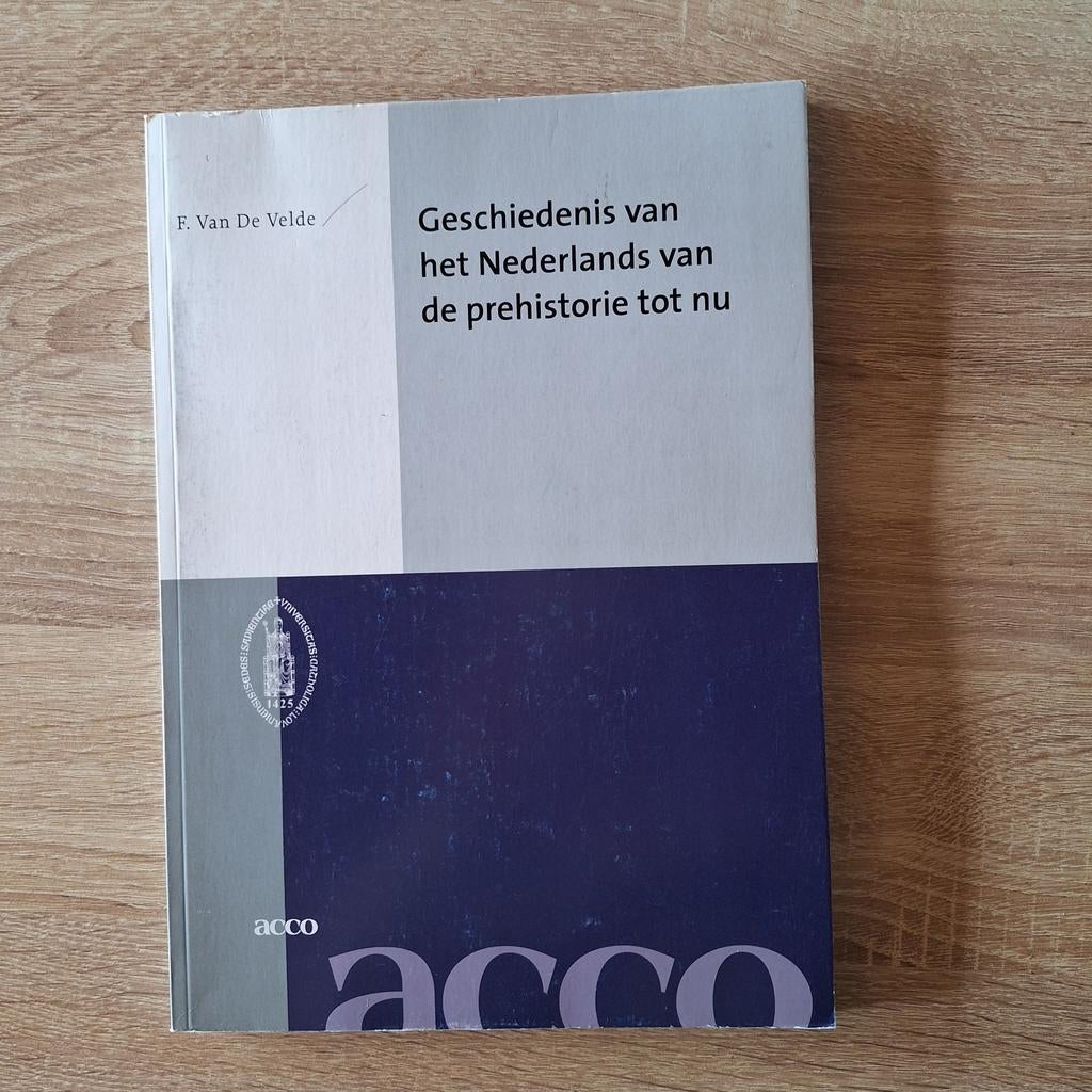 Geschiedenis van het Nederlands van de préhistorie tot nu/KU, Boeken, Studieboeken en Cursussen, Ophalen of Verzenden