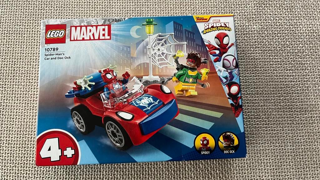 Lego 10789 La voiture de Spiderman et Doc Ock, Enlèvement ou Envoi, Neuf, Ensemble complet, Lego