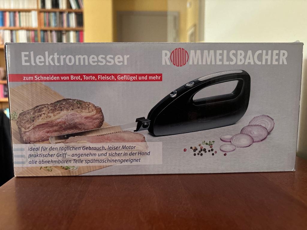Elektrische mes EM150 -Zwart., Elektronische apparatuur, Ophalen, Zo goed als nieuw, Vaatwasserbestendig