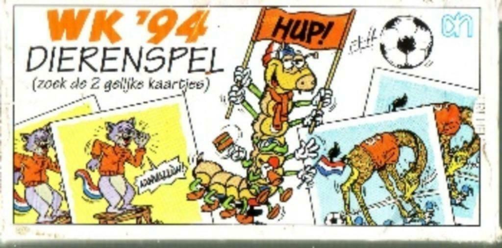 MEMORY DIERENSPEL WK '94 ALBERT HEIJN, Enlèvement ou Envoi, Comme neuf