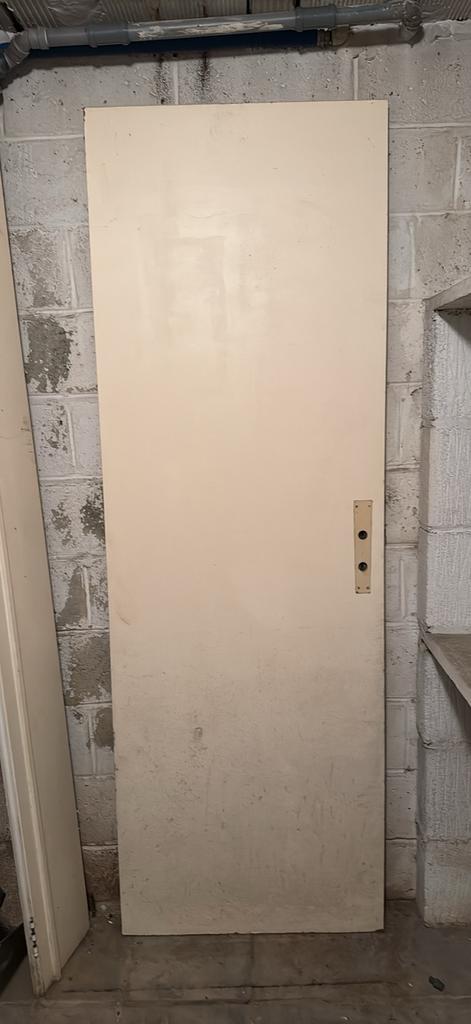 Porte en bois, Bricolage & Construction, Porte intérieure, Enlèvement, Utilisé, Moins de 80 cm