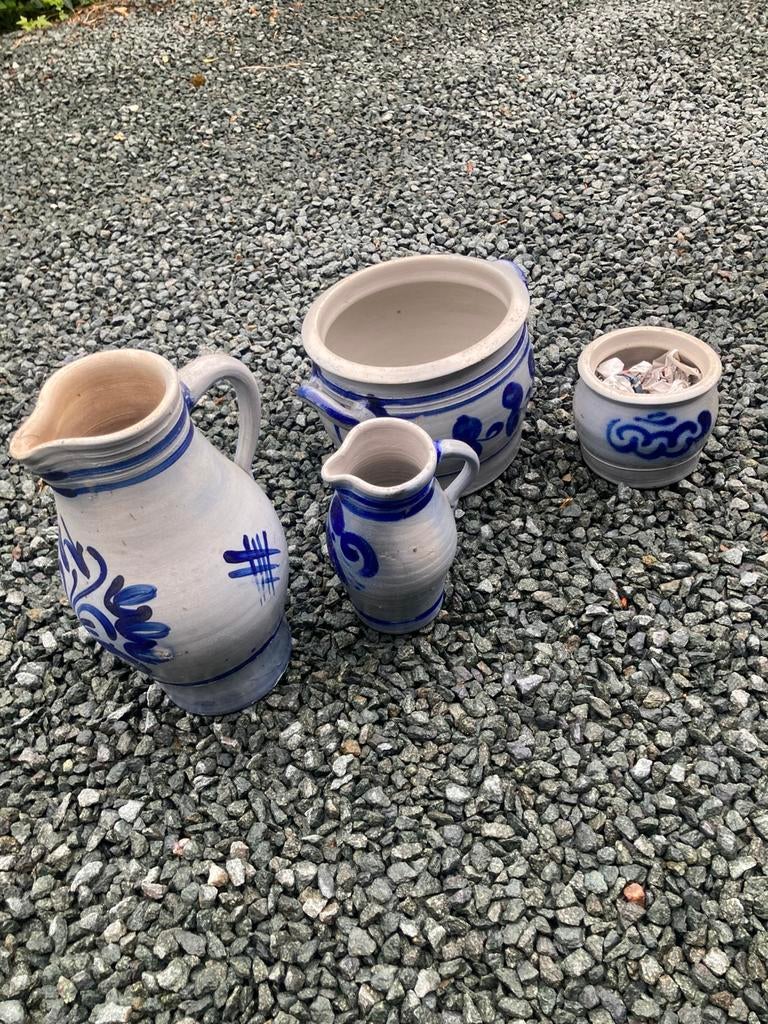 4. Pots en grès, Enlèvement ou Envoi