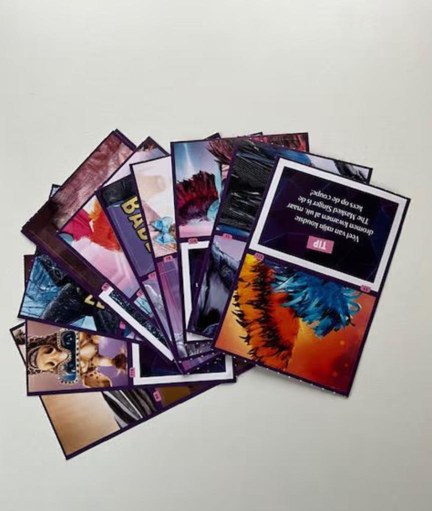 The masked singer stickers - Delhaize, Ophalen of Verzenden