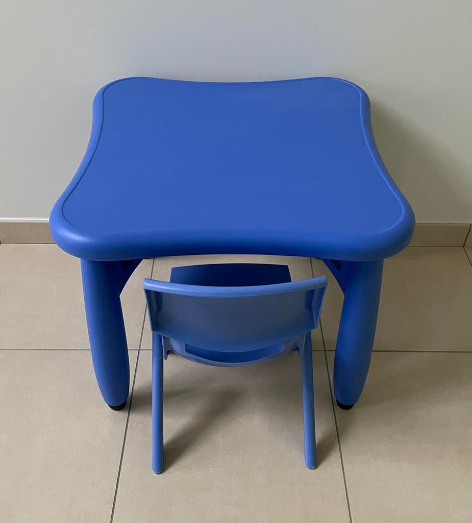 Kindertafel en stoeltje kind/peuter/kleuter, Kinderen en Baby's, Kinderkamer | Tafels en Stoelen, Ophalen, Zo goed als nieuw