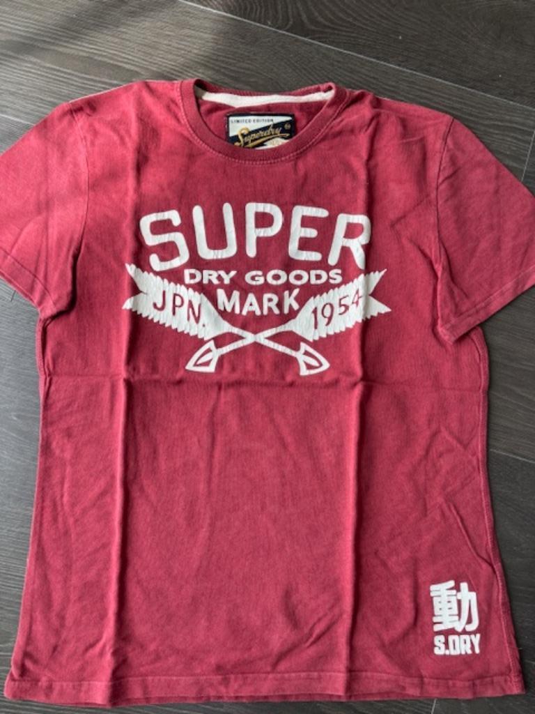 T-shirt Superdry taille M, Rouge, Enlèvement ou Envoi, SuperDry, Porté
