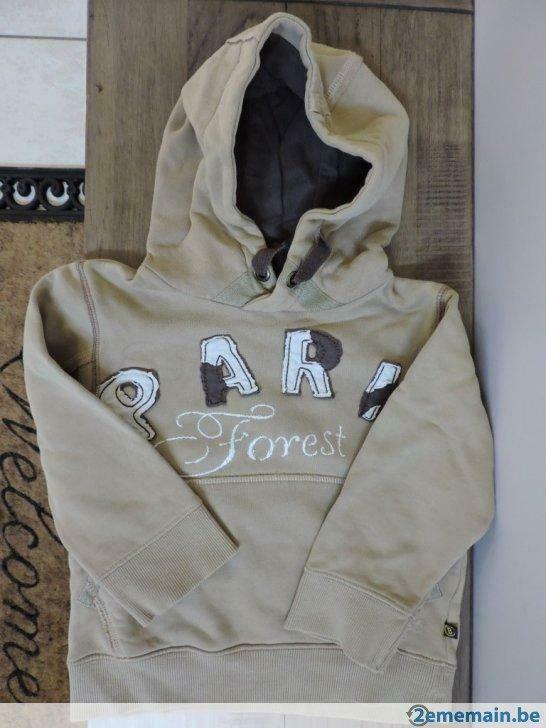 sweat à capuche jean bourget 5 ans, Utilisé, Garçon, Pull ou Veste