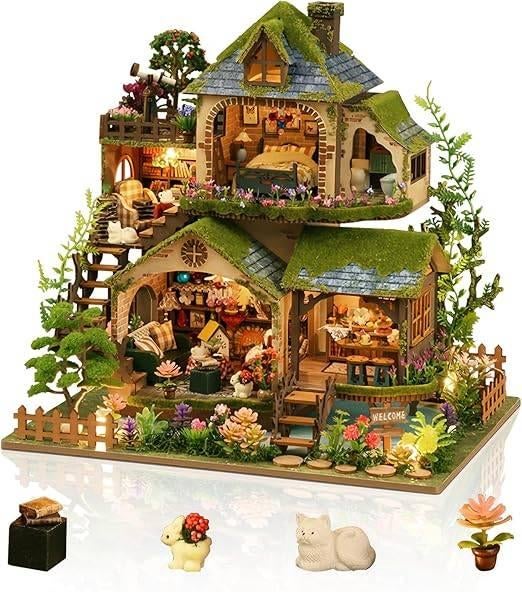 Cuteefun Miniatuur poppenhuis | GRATIS LEVERING, Poppenhuis, -, Verzenden, -