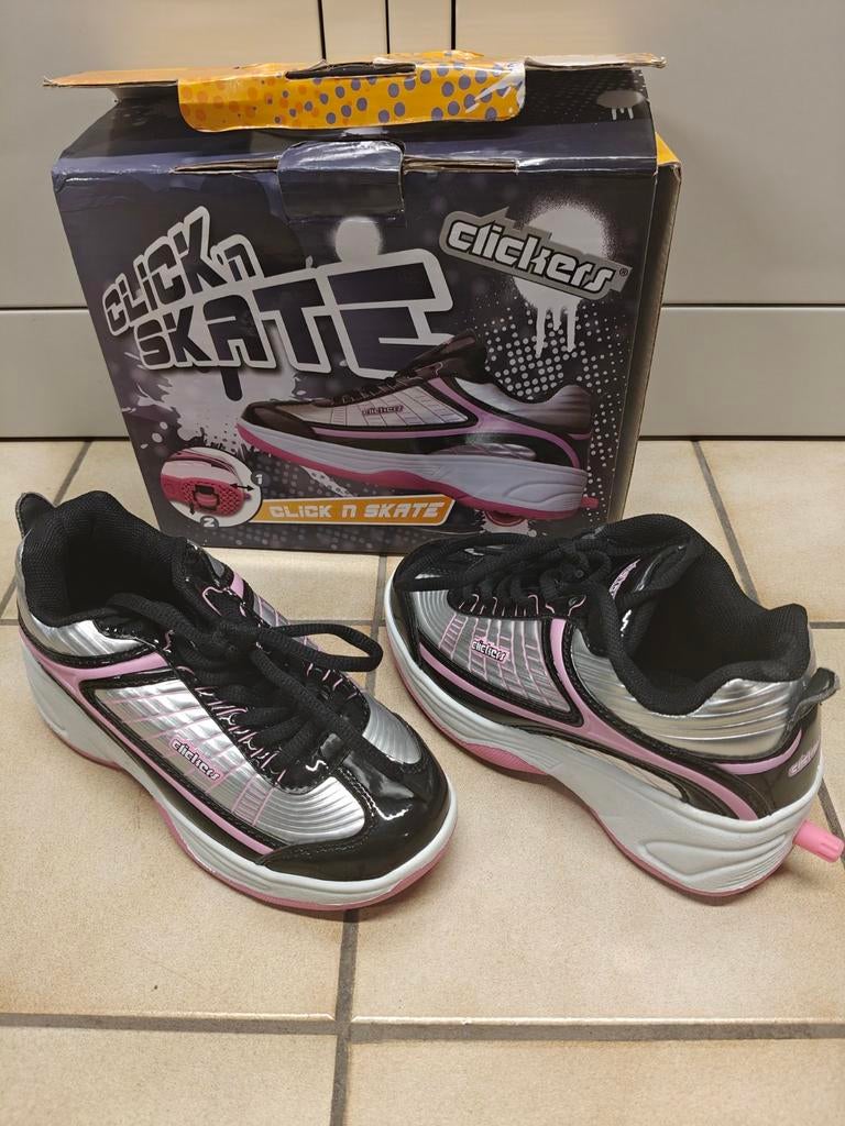 Clickers click 'n skate, Ophalen, Schoenen