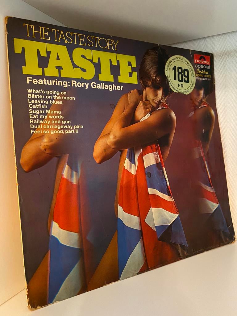 Taste Featuring Rory Gallagher – The Taste Story 🇧🇪, Enlèvement ou Envoi, Utilisé
