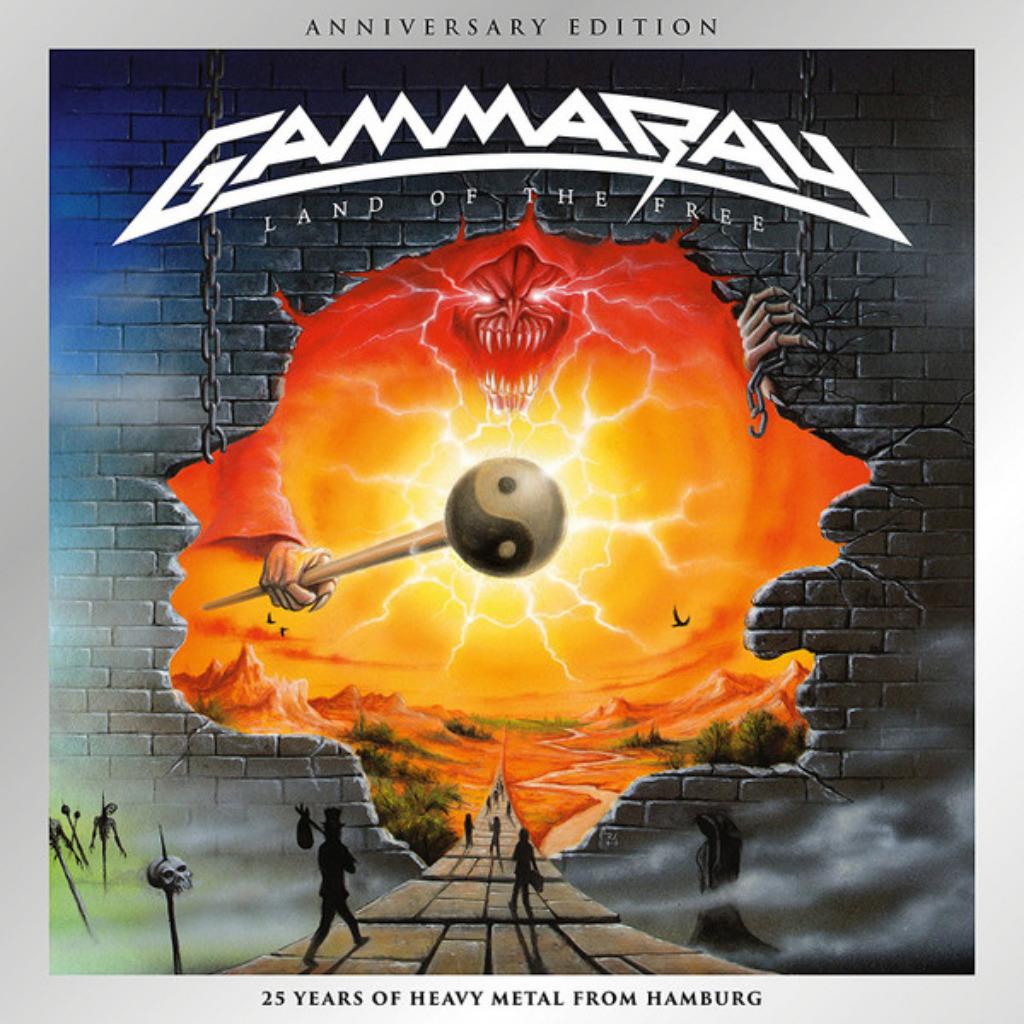 CD NEW: GAMMA RAY - Land Of The Free (Anniversary Edition), Cd's en Dvd's, Cd's | Hardrock en Metal, Nieuw in verpakking, Ophalen of Verzenden