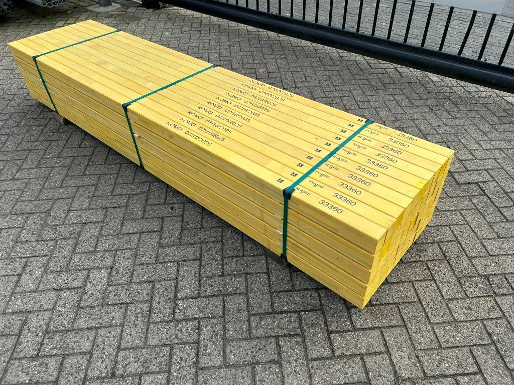 Metselprofiel/metselprofielen hout 66x76MM 295CM NIEUW, Doe-het-zelf en Bouw, Ophalen, Nieuw, Overige typen