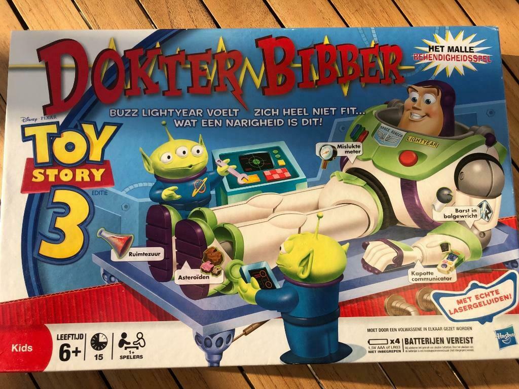 Jeu Dokter Bibber, Drie of vier spelers, Ophalen of Verzenden, Zo goed als nieuw, Hasbro