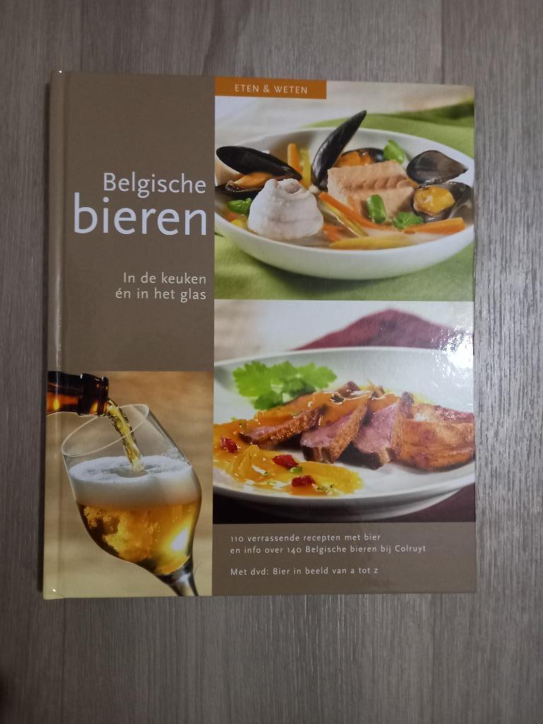 Belgische bieren. In de keuken én in het glas.   MET DVD, Enlèvement, Neuf