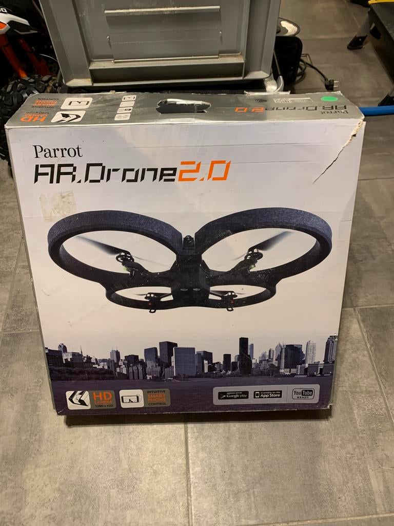 Parrot AR Drone 2.0, RTF (Ready to Fly), Enlèvement, Électro, Quadricoptère ou Multicoptère