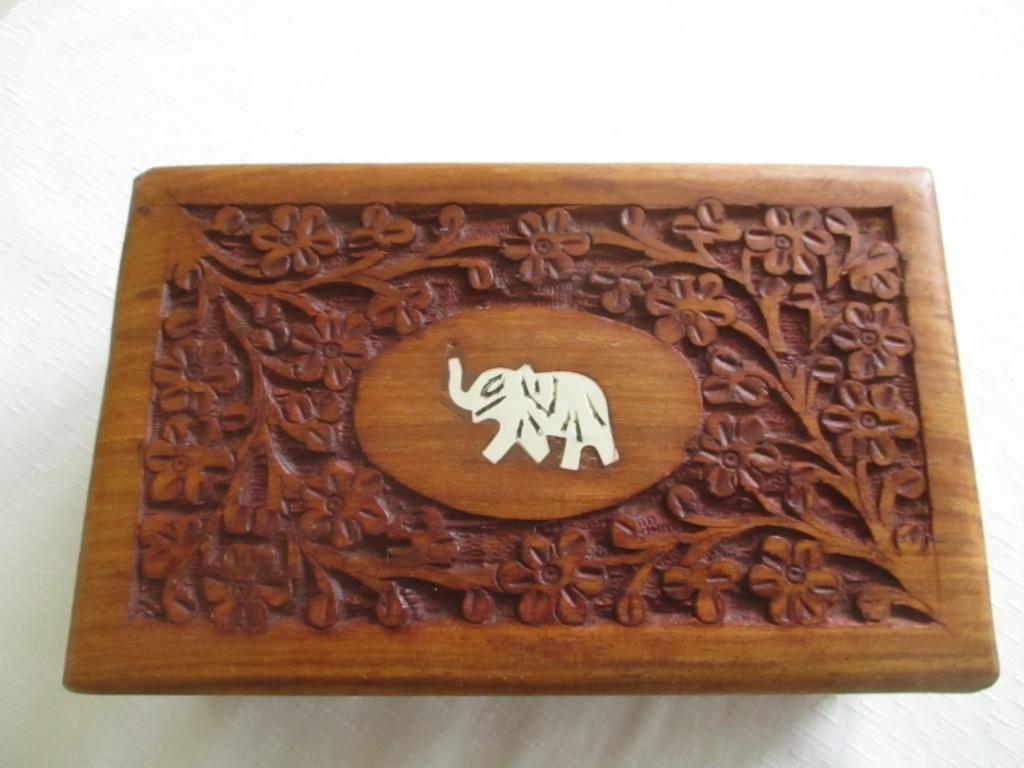 Juwelenkistjes handmade 3 stuks, Ophalen of Verzenden, Nieuw, Bruin, Hout