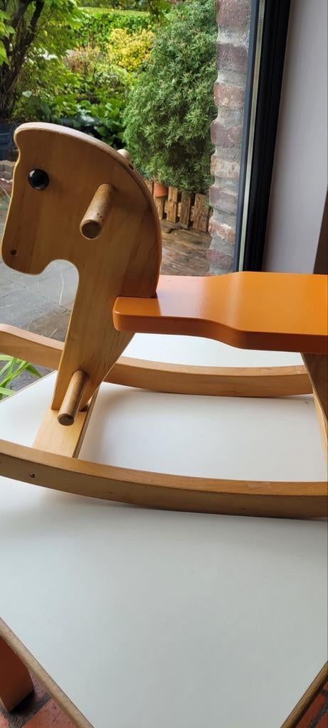 Cheval  à  bascule  ancien, Ophalen, Zo goed als nieuw