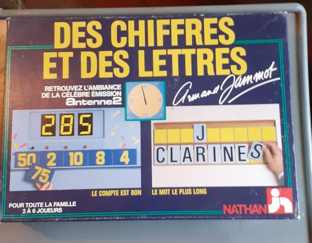 Jeu de société des chiffres et des lettres de 1987, Enlèvement ou Envoi, Utilisé
