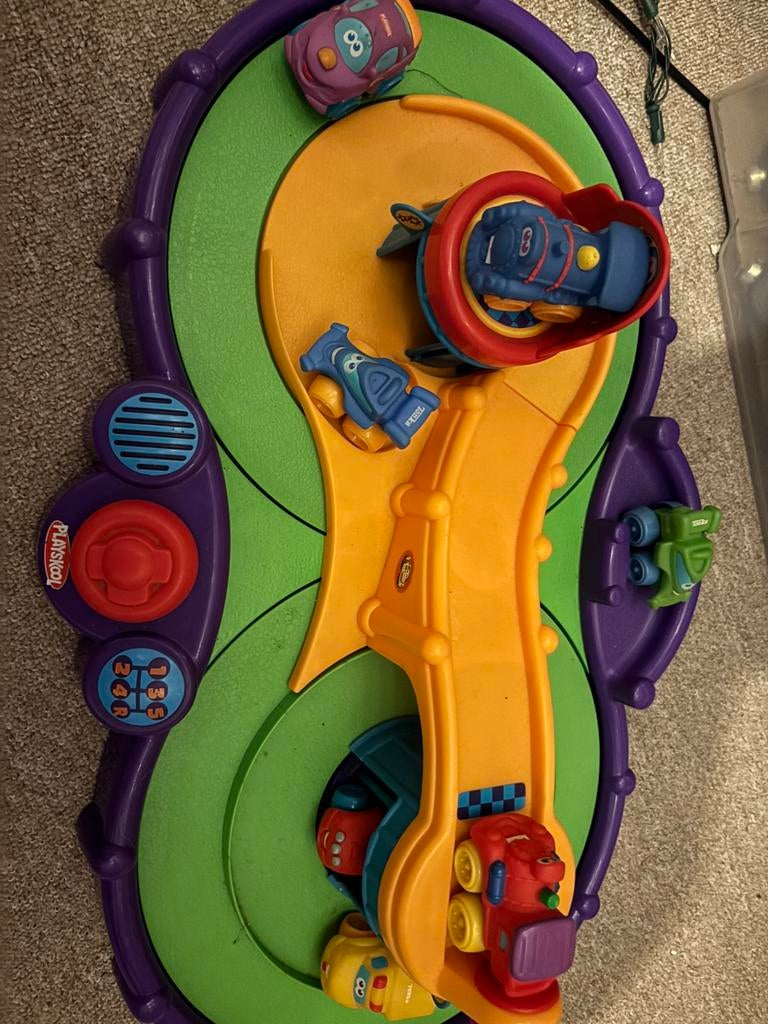 Playskool autobaan met auto’s, Ophalen, Gebruikt, Handmatig
