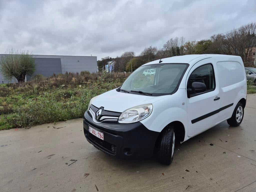 Renault Kangoo 1.5 dci, Auto's, Voorwielaandrijving, Euro 5, Stof, Zwart