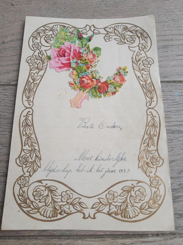 Nieuwjaarsbrief 1937, Ophalen of Verzenden