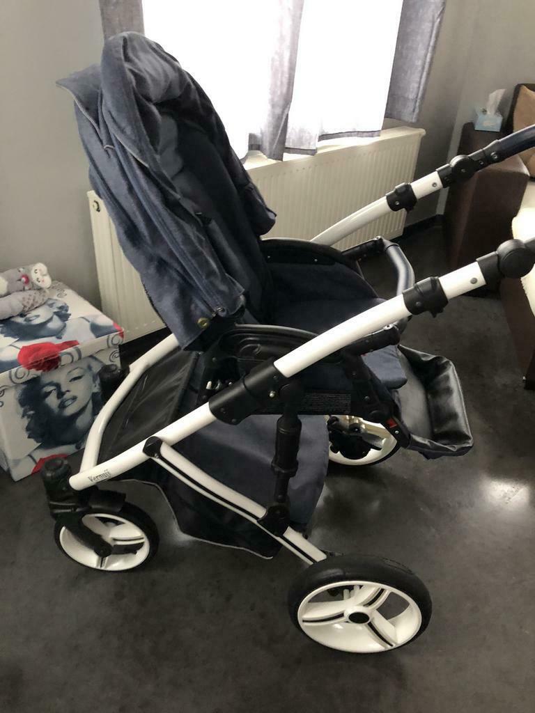 Poussettes trio momon Italia  (3 en 1), Enlèvement, Comme neuf