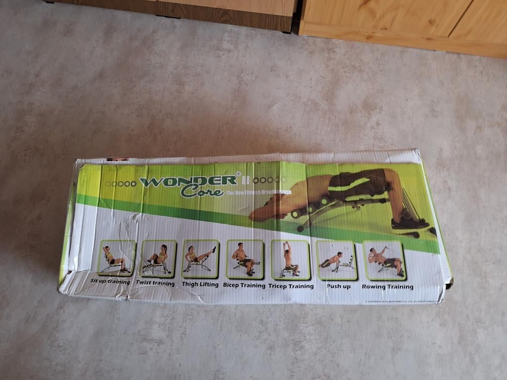 Fitnessapparatuur, Ophalen, Zo goed als nieuw