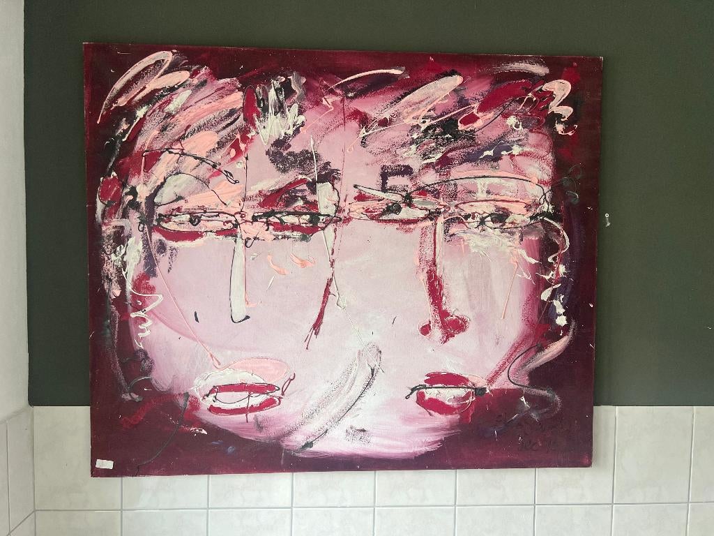 Prachtig modern schilderij van Balinese kunstenaar, Ophalen