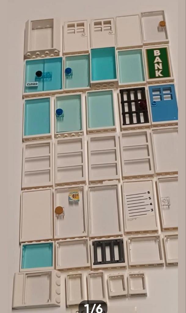 Lego ramen en deuren Zie fotos voor nr aub, Kinderen en Baby's, Speelgoed | Duplo en Lego, Ophalen of Verzenden, Lego