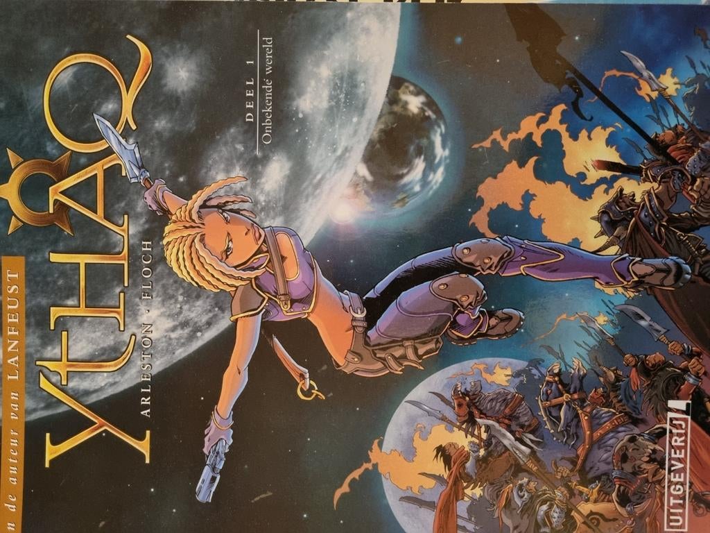 Ythaq - Onbekende wereld deel 1 tot en met 5. 5 is hardcover, Boeken, Stripverhalen, Ophalen, Zo goed als nieuw, Adrien Floch