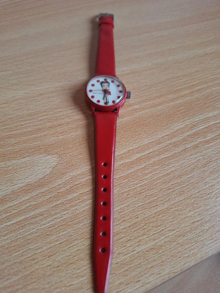 Betty Boop montre bracelet signé., Collections, Enlèvement ou Envoi, Neuf, Humain