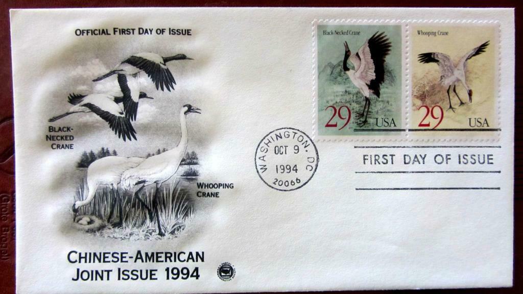 FIRST DAY COVER- THEMA VOGELS- U.S.A., Postzegels en Munten, Ophalen of Verzenden, Gestempeld
